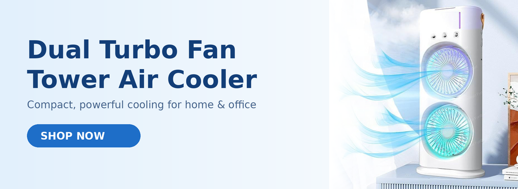 Dual Mini Cooler & Warmer – Portable Double-Door Mini Fridge for Skincare, Drinks & Car
