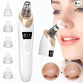 5 in 1 Rechargeable Electric blackhead remover vacuum machine Suction face cleaner machine Acne Pore Cleaner Whitehead Remover All Skin Types Pimple Cleaner